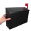 Stainless Steel Wall-Mounted Mailbox Black Weather Resistant 5