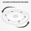 Acrylic Display Turntable 360 Degree Rotating Tray 6