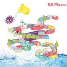 Bath Toys for Kids Ages 4-8 Water Slide Building Kit