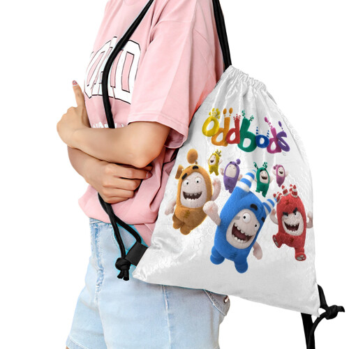 Oddbods Drawstring Swimming Bag Waterproof 40x45cm 1