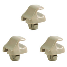 3X Support de Pare-Soleil de Voiture Bouclier Solaire Fixation D'Agrafe de Visière Antidazzele pour Cr-V Convient à Visière Accord