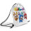 Oddbods Drawstring Swimming Bag Waterproof 40x45cm 5