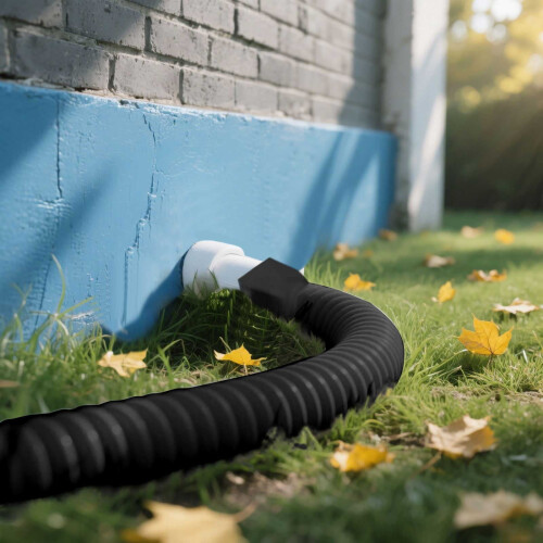 Adjustable Downspout Extension Corrugated Flexible Drain 2