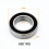 10 pcs RS thin deep groove ball bearings 6801-6806 2