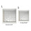Paving Mold Brick Concrete Stone Square Mould for Patio 2