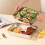 Stainless Steel Rectangular Food Storage Pan with Lid for Fresh Lunch 6