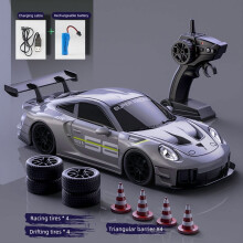 RC Drift Car 1/20 Scale 2.4GHz with Lights and Dual Tires