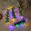 Christmas Tree Ornament with White Pine Needles Night Light 7