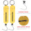 Raindrops Spring Scale Hanging Pocket Balance 4 Pcs 5