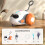 Interactive Cat Toy for Indoor Cats Blue 2-Mode 7
