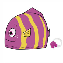 Silicone Swim Cap Kids Unisex 18M-5T