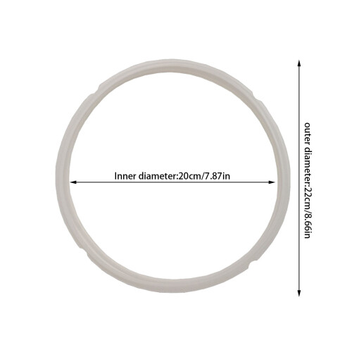 Pressure Cooker Sealing Ring Silicone 2L and 8L 1