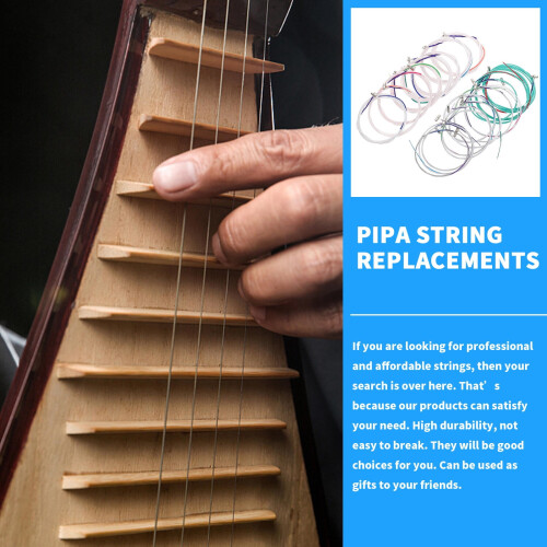 Pipa Strings Assorted Colors Craftsmanship 4 pcs 1