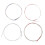 Pipa Strings Assorted Colors Craftsmanship 4 pcs 6