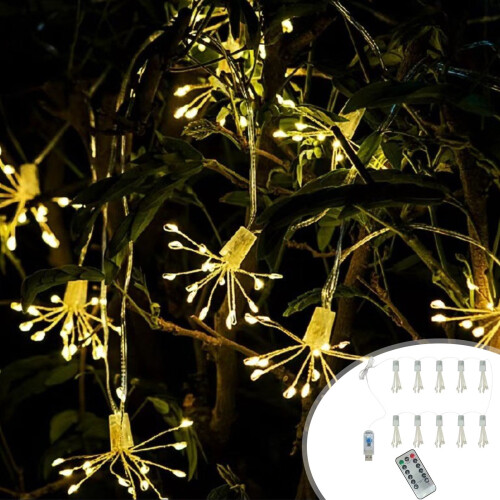 Christmas String Lights Indoor Outdoor 10 Ft 8 Modes USB 1