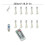 Christmas String Lights Indoor Outdoor 10 Ft 8 Modes USB 3