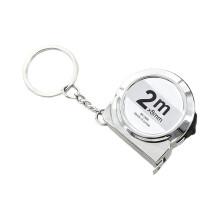 Mini Tape Measure with Keychain Carbon Steel