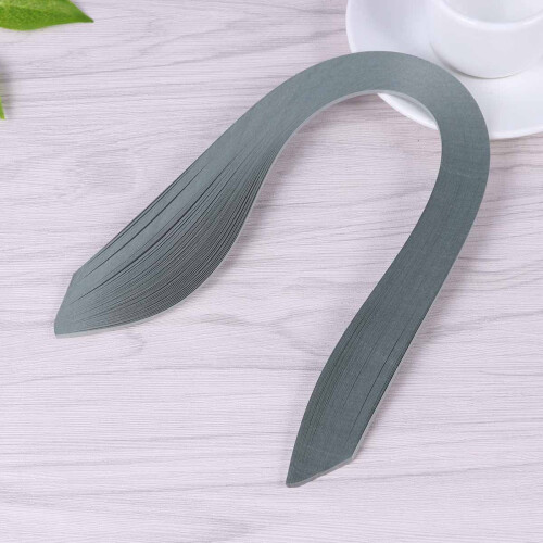 Paper Quilling Strips Grey 120 Pieces 2
