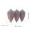 Pine Cone Ornaments Rustic Plastic 3-Pack Brown 7.1x5.1x2.5 3