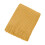 Yellow Reversible Knit Throw Blanket 50x67 inch 5