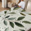 Green Leaf Flannel Blanket 60x80 in Soft Warm Durable 2