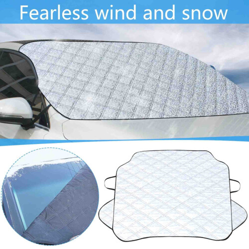 Car Windshield Snow Cover Heavy Duty 1 Piece
