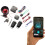 Car Alarm Security System Bluetooth Keyless Entry 2 Remotes 2