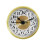 Quartz Wall Clock Gold 70mm Silent Round Decorative 1