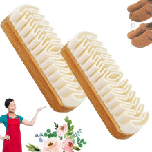 Rubber Shoe Brush with Eraser for Suede Nubuck Leather
