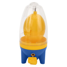 Portable Egg Shaker Silicone Handheld Mixer Blue