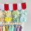 Wooden hair accessory rack with hooks 1 pack 8