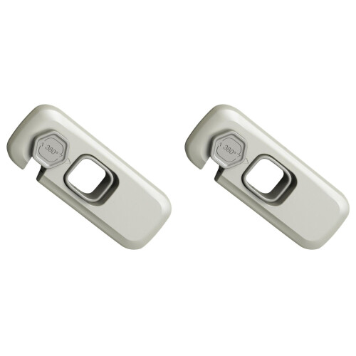 Refrigerator Lock Set Child Safety 2-Piece 1