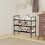 Shoe Storage Rack Black 3-Tier 4