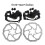 Brake Caliper 51mm 160mm Disc System for Folding Bikes 6