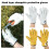 Sheepskin Work Gloves Heat-Insulating Protective 1 Pair 7