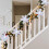 White Artificial Poinsettia Ornament Set for Christmas Tree 4