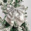 Sequined Bow Tree Topper Silver Glitter 15.75x13.78 in 3