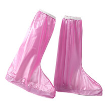 High-Tube Rain Shoe Covers Silicone Thick Washable