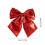 Sequined Bow Tree Topper Silver Glitter 15.75x13.78 in 7