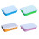 Stackable Plastic Sand Tray with Lid and Stickers for Kids, 5