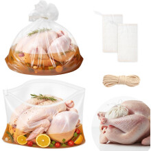 Turkey Brine Bags Extra Large 26x22 in 2-Pack 25 lb Double