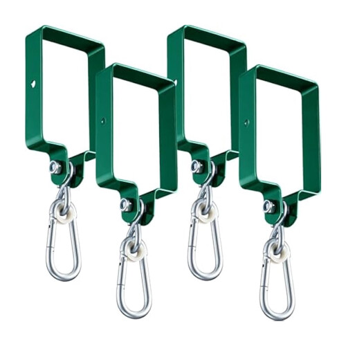 Heavy Duty Metal Swing Hook with Extension Mounting Brackets 1