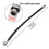 Air Compressor Hose Rubber Inflatable Tube 370 mm Black 1