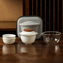 Travel Tea Set Portable Kung Fu Teapot with 1 Cup