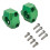 Motorcycle Handlebar Riser Aluminum Alloy Green 4
