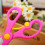 Plastic Safety Art Scissors 4 Pcs 5