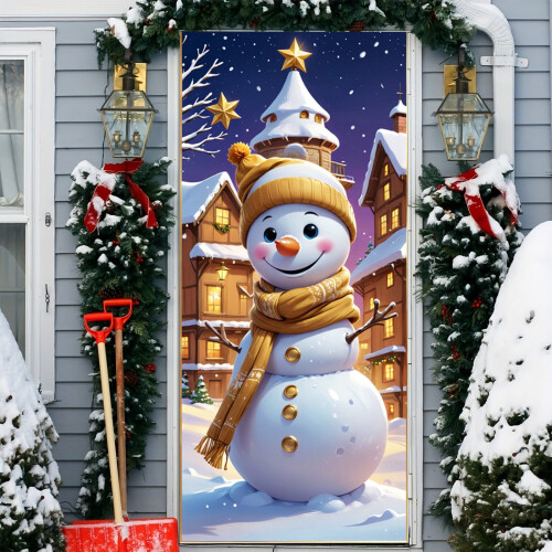 Christmas Door Border Set Santa Claus 1 Piece 1