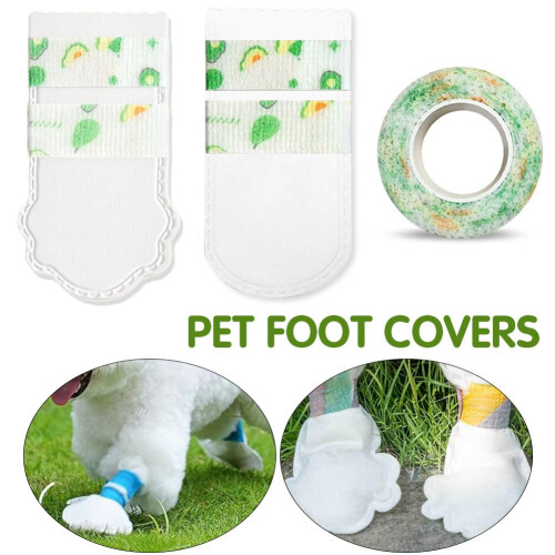 Disposable Pet Foot Covers Anti-Dirty 20 Pcs 1