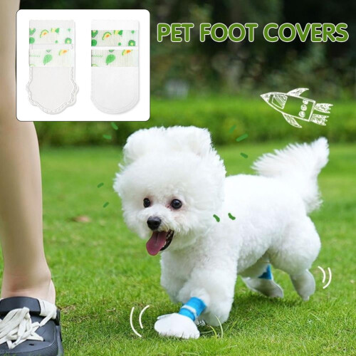 Disposable Pet Foot Covers Anti-Dirty 20 Pcs 2
