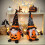 Halloween Ghost Doll Decoration White Faceless Dwarf 5